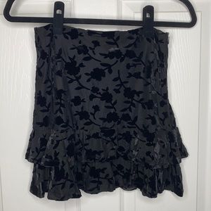 forever 21 black mini skirt